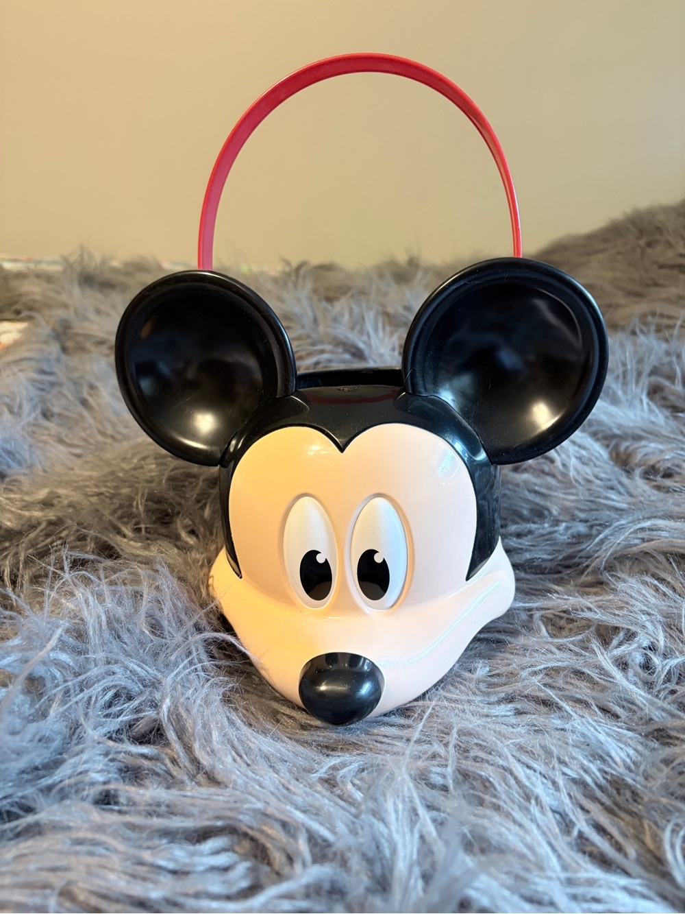Disney Mickey Mouse Black and Red Treat Bucket